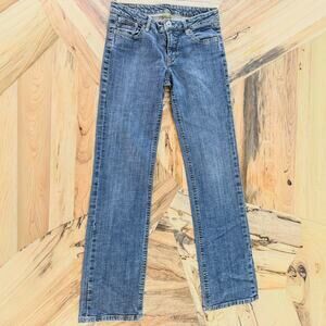 Pine IV Women's Size 30 Straight Leg Casual Blue Jeans, Y2K, 8.5" Rise